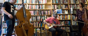 Polyorchard performance at Glenwood Community Bookshop in Greensboro, NC